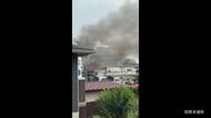 【速報】千葉・柏市で倉庫火災か　「黒煙がでている」119番通報　消防車など17台で消火・救助中