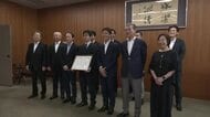 無形文化遺産「毛馬内の盆踊」魅力伝える番組制作へ　大手飲料メーカー代表、市長表敬しPR　秋田・鹿角市