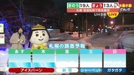 【北海道の天気 1/18(火)】札幌は2日間で30人以上が救急搬送 雪道転倒に注意を