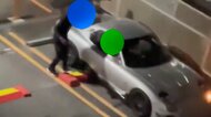 「車パクるな!」被害者が撮影のスポーツカー窃盗の瞬間 窃盗グループに人気の90年代の車