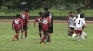 憧れの遠藤純選手のように… 地元・白河市でサッカーイベント 父と子どもたちからエール<福島県>