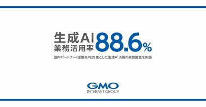 GMOインターネットグループ、生成AI業務活用率が88.6%に!自社提供の生成AI検索「天秤AI byGMO」の業務利用率が、「ChatGPT Search」に次ぐ利用率