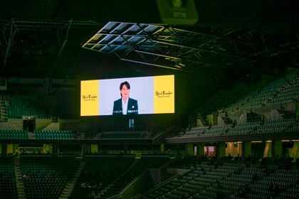 福山雅治さん長崎スタジアムシティこけら落としライブ上映会で映画化決定を発表　本人メッセージも