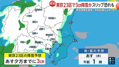 警戒】東京23区も“春の雪”で積雪か…過去の状況はどうだった