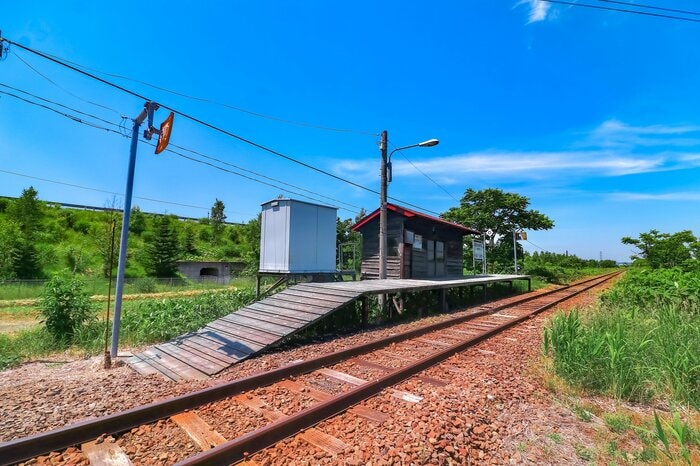 北秩父別駅（2021年6月撮影）