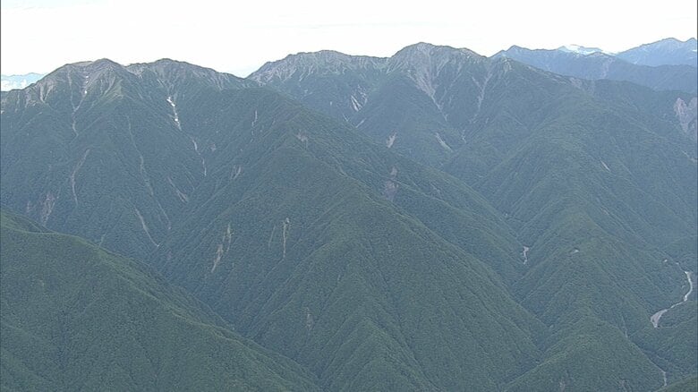 椹島ロッジ北方の登山道で男性滑落　大井川の河原まで滑り落ちたか　頭から出血し意識もうろう　山岳遭難救助隊が出動準備　｜FNNプライムオンライン