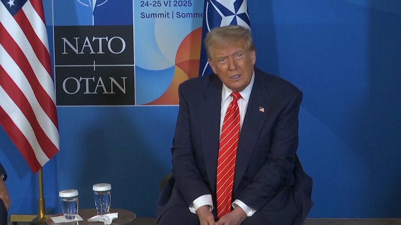 「広島、長崎と本質的同じ」トランプ大統領がイラン核施設への攻撃に言及｜FNNプライムオンライン