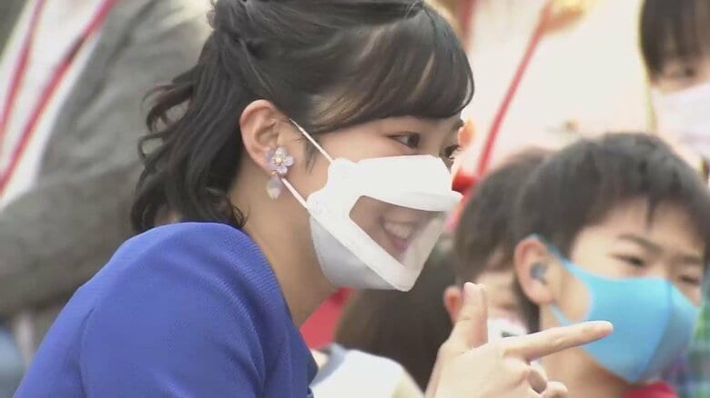 佳子さま、手話交え透明マスクで子供らと交流「みんな図工が好きなんですね」ろう学校をご訪問　茨城｜FNNプライムオンライン