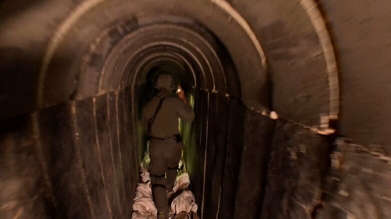 イスラエル軍「水攻め作戦」開始　ハマス地下トンネルに海水注水　ポンプ7台で数週間｜FNNプライムオンライン