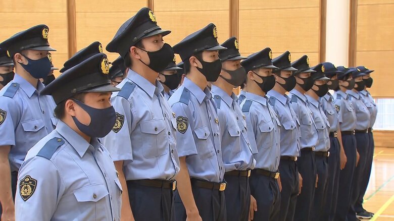 長崎の“リアル教場”に密着　「一人前の警察官になるために」厳しい訓練に必死にくらいつく警察官の卵たち｜FNNプライムオンライン