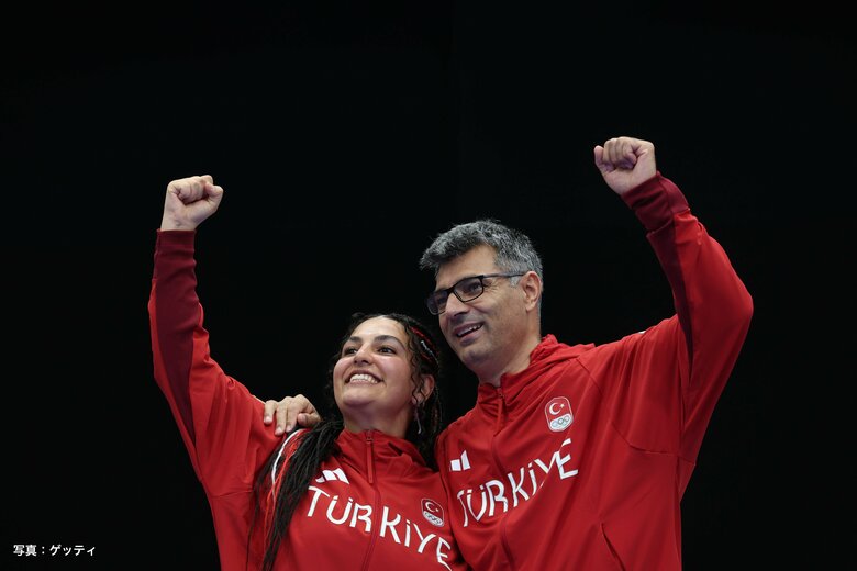 見事銀メダルを獲得した