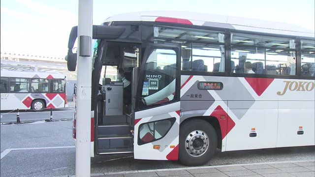 運休を発表した新常磐交通のいわき～福島の高速バス