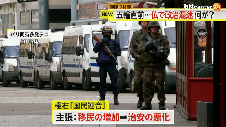 2015年に発生したパリ同時多発テロ