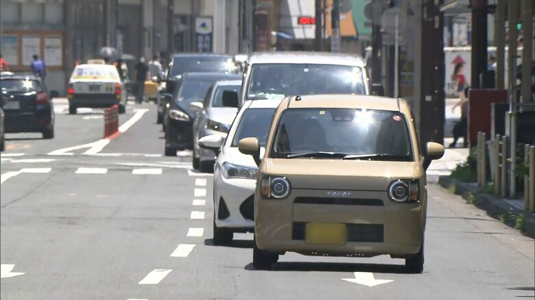 地方都市での日常生活に欠かせない”車”