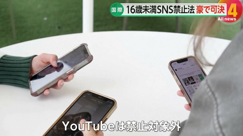 禁止の対象から外れたYouTubeのイメージ