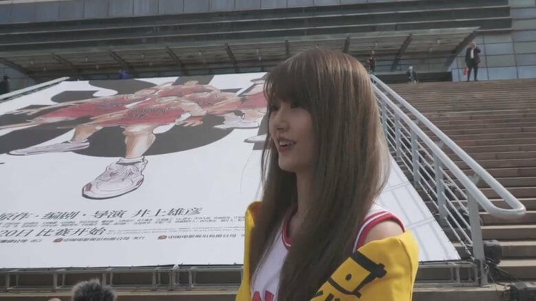 来場者「大好き。子どものころからずっとアニメを見ている」