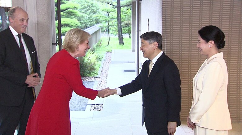 令和7（2025）年6月　ベルギーのアストリッド王女夫妻と面会される両陛下