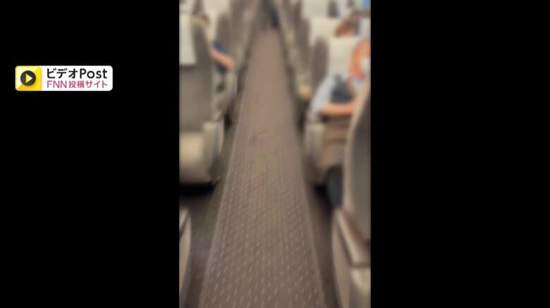 新幹線ホテルの様子