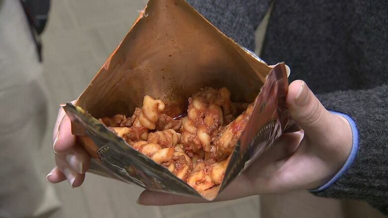 ショートパスタの非常食