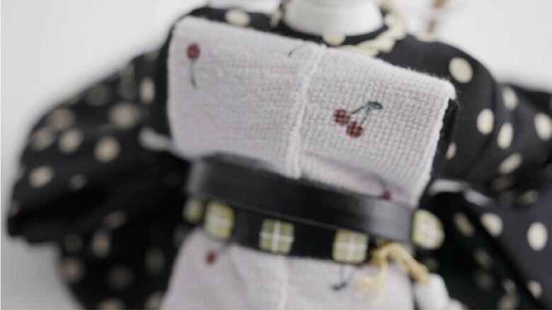 お殿様の後ろ側も可愛らしいデザインに