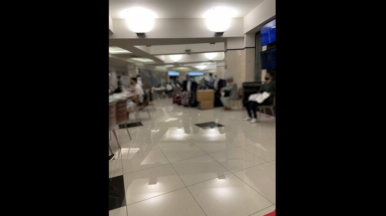 ※写真：ホテルのロビー