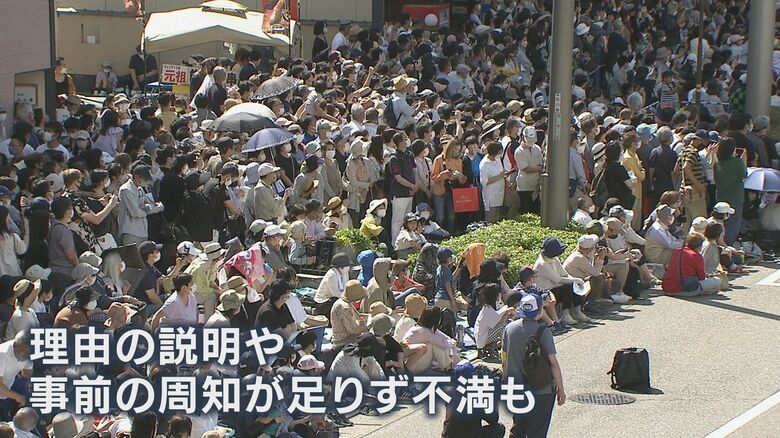 約34万人が集まった百万石行列