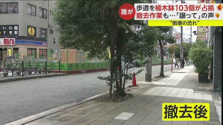 撤去後。見通しは良好だ