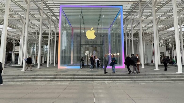 ニューヨークのアップルストア