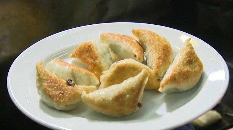 「餃子の馬渡」の焼きギョーザ
