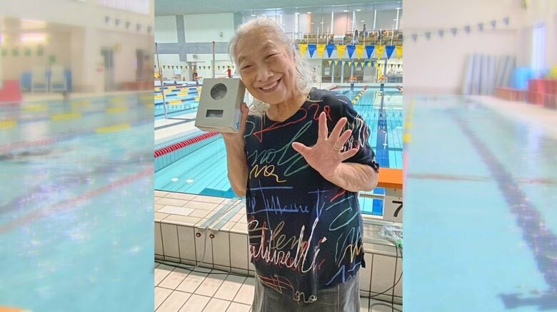 2種目で大会新記録を樹立した太田さん