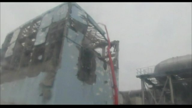 事故を起こした福島第一原発（提供：東京電力）