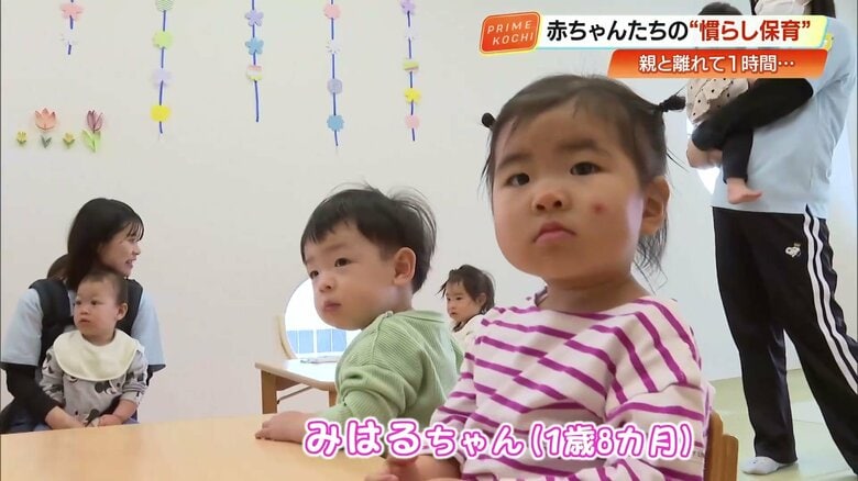 落ち着いた様子のみはるちゃん