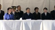 天皇皇后両陛下と愛子さまが「皇宮警察」創立140周年の記念年頭視閲式に出席　警察犬や護衛馬などの部隊を見守られる