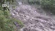 濁流、大きな岩が流れ落ちる…土石流の映像を国交省が公開　6月26日の大雨で発生　「警報などが発表されたら早めの避難を」