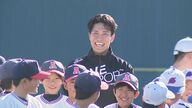 メッツ・千賀滉大が出身地の愛知県蒲郡市で野球教室 小学6年生約60人にケガをしにくい球の投げ方など指導