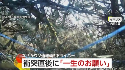 「一生のお願い！」事故直後にドライバーが友人に電話「仕事失ってしまう！頼む」ウソの通報を依頼した理由　イギリス