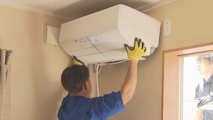 「エアコン2027年問題」“駆け込み”で注文1.7倍も…ナフサショックで「部品が品薄」設置できるか懸念　客「展示品でいいから早く」　一方、取り付けに必要なテープなどの入荷が不安定　悩む業者「さらに注文が増えると取り付けできない」
