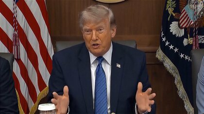 トランプ大統領「控えめな対応をとっている」　イランに対し経済的圧力を維持　戦闘終結交渉で譲歩引き出す狙いか