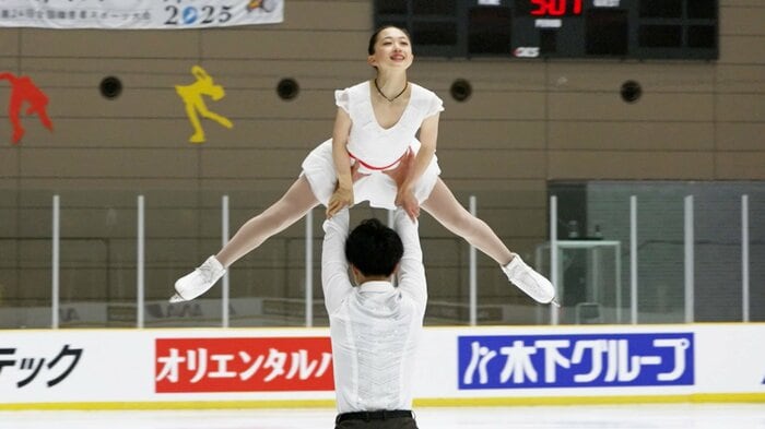 去年の全日本ジュニアは結成7カ月で挑んだ(2023年全日本ジュニア)