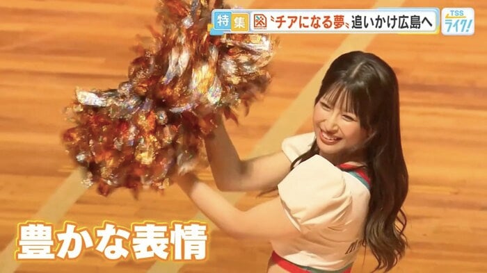 D*Flareの一員として初めてコートに立ったKURUMIさん