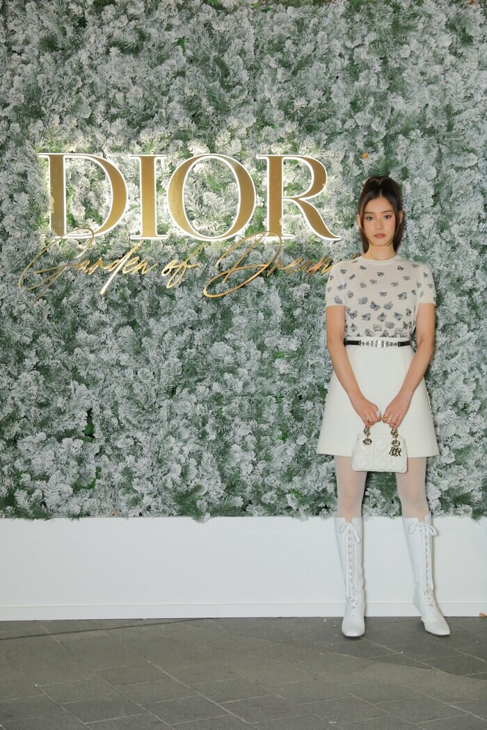 ディオール・アンバサダーの新木優子さん 『パルファン・クリスチャン・ディオール』