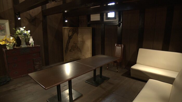 ライブやイベントスペースとして開放している蔵を改装した部屋