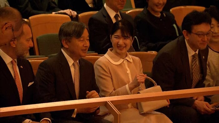 陛下と一緒にウィーン少年合唱団の公演をご鑑賞　2025年5月