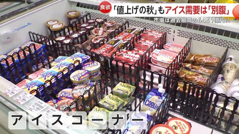 「暑いし食べたい」”値上げの秋”も関係なし…アイス市場が急成長　100種類以上楽しめる専門店には幅広い世代のファンも｜FNNプライムオンライン