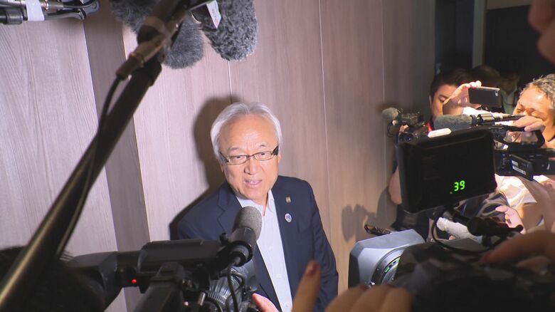 会見で何を語るのか？蔵内前議長