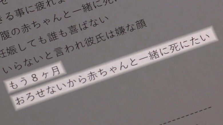 慈恵病院に届いたSOSメール