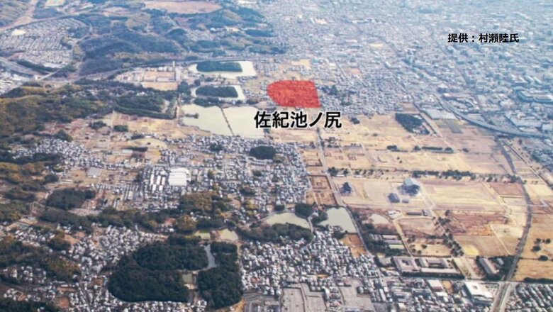 上空からの映像　提供：村瀬陸氏