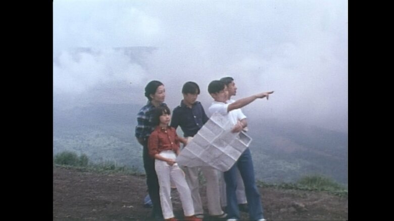 1979年　石尊山に登られたご一家