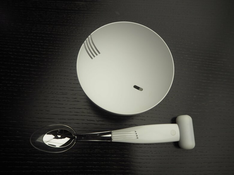 エレキソルト -椀- と　エレキソルト -スプーン-