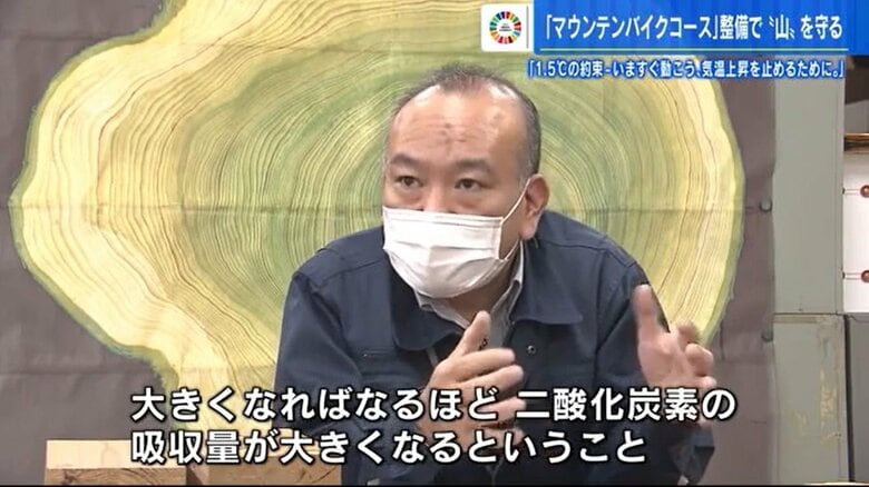 広島県林業技術センター　涌嶋智次長